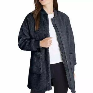 ✨NEW✨ Eddie Bauer Women’s Fleece Teddy Parka in ‘Storm’ - Large